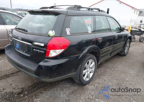 2008 Subaru Outback 2.5I/2.5I L.l. Bean Edition из США, поврежденный, VIN 4S4BP61CX87353859